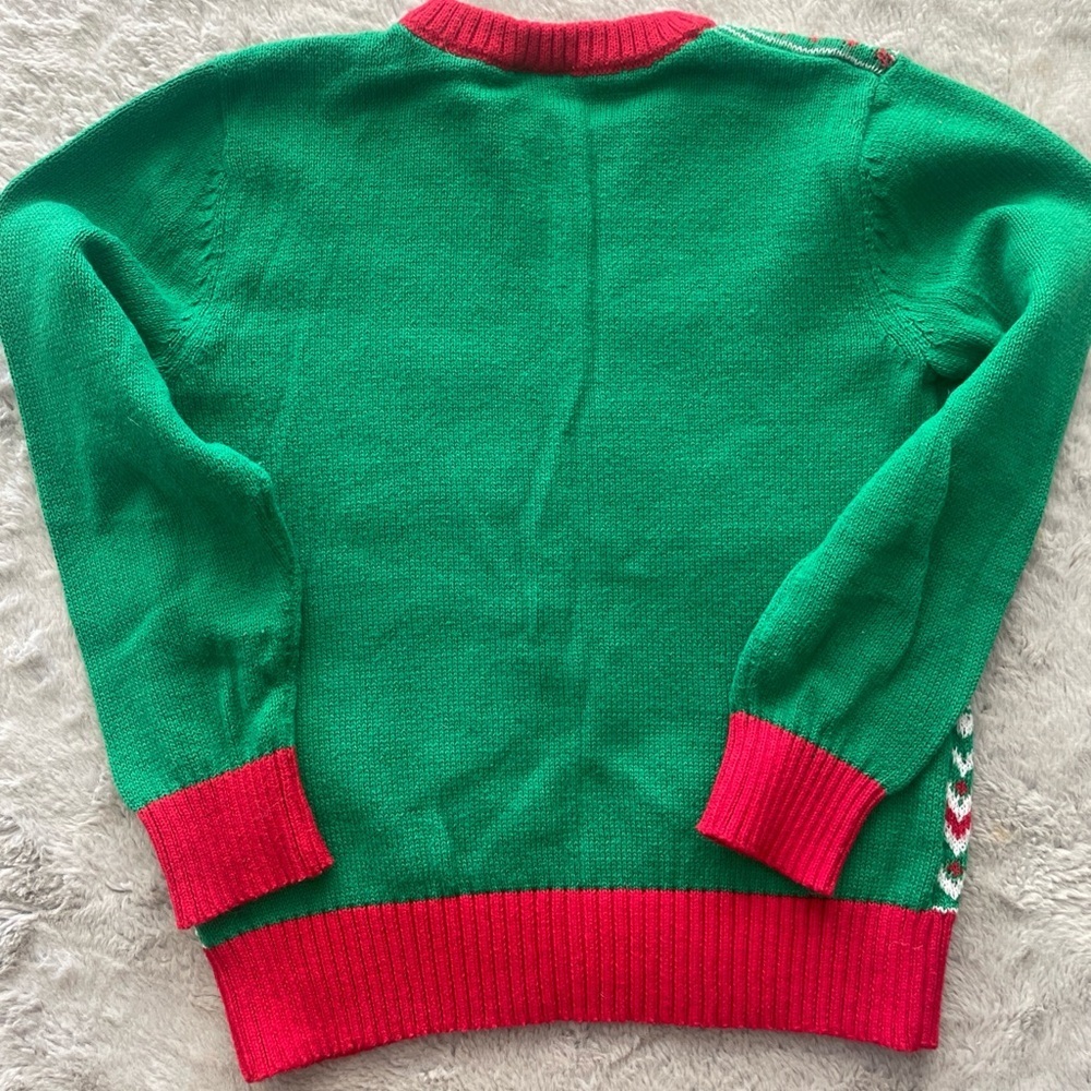 Disney Jumping Beans Mickey Mouse Christmas Sweater kids size 5 - Picture 4 of 4